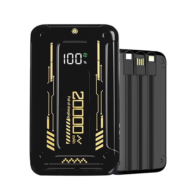 Lifelong Armour 20000 mAh 22.5 W Fast Charging Compact Pocket Size Power Bank with 6 Input/Output Port - 0