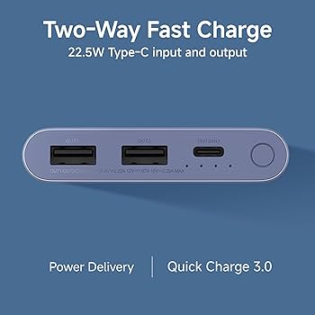 mi Power Bank 4i 10000mAh 22.5W Fast Charging PD | Power Delivery | QC 3.0|Type C - 1