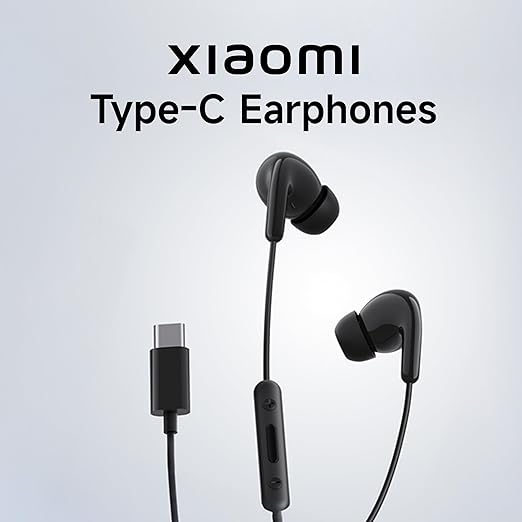 MI Type-C in-Ear Earphones with 12.4mm Drivers, HD Microphone, and IP54 Dust & Water Resistance - 1