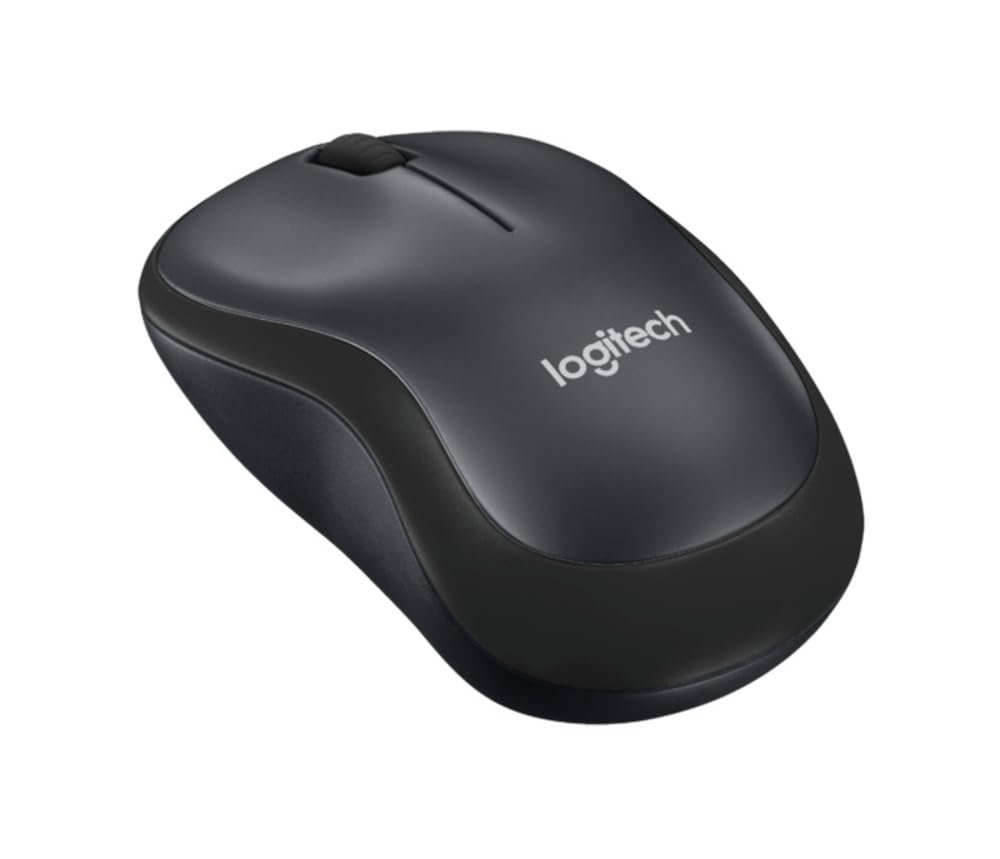 Logitech M221 Wireless Mouse, Silent Buttons, 2.4 GHz with USB Mini Receiver, 1000 DPI Optical Tracking, 18-Month Battery Life, Ambidextrous PC/Mac/La - 1