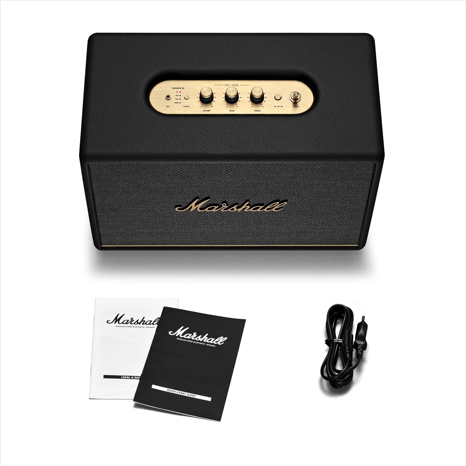 Marshall Woburn III Wired Connectivity Home Speaker with HDMI Input, Bluetooth 5.2 & RCA - 2