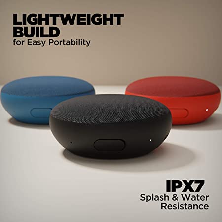 boAt Stone 180 Bluetooth Speaker with Upto 10 Hours Playback, 1.75" Driver, IPX7 - 2
