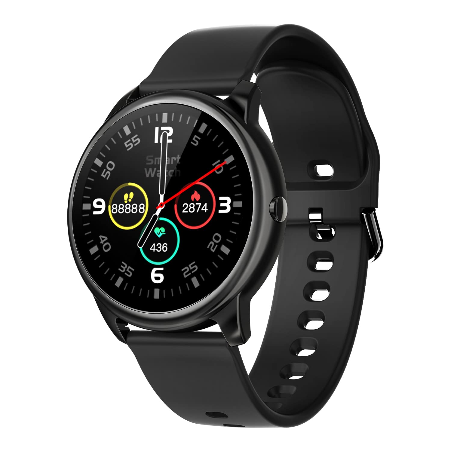 CrossBeats Orbit Bluetooth Calling Smart Watch Voice Assistant, 1.3? IPS HD IPS Display - 0