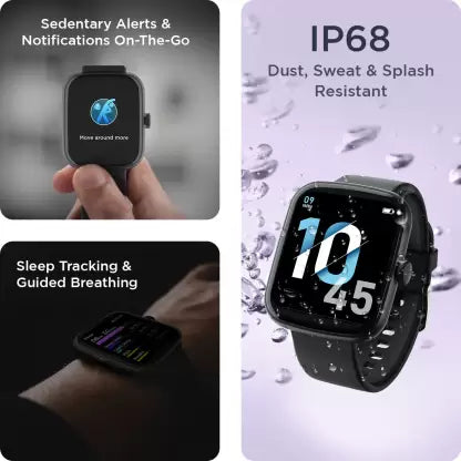 boAt Wave Beat with boAt Coins, DIY Watch Face Studio & 1.69'' HD Display Smartwatch - 1