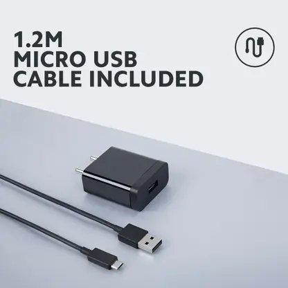 Mi 10W Wall Charger for Mobile Phones with Micro USB Cable (Black) - 0