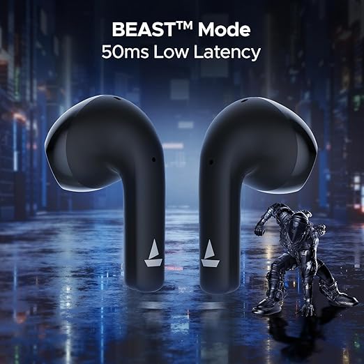 Boat Airdopes 125 TWS Earbuds with 50 hrs Playtime,Quad Mics with ENx - 2