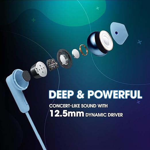 JBL Tune 215BT in-Ear Wireless Bluetooth Headphones with Mic, 16 Hours Playtime, Deep Bass, Quick Charge, Multi-Point Connection and Tangle - 1