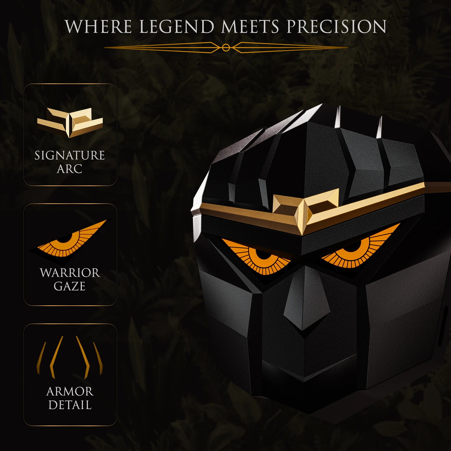 TRIGGR Wukong 35dB ANC, 4-mic ENC, Dual Pairing, 60H Battery, Monkey-king Design, v6.0 Bluetooth Headset - 3