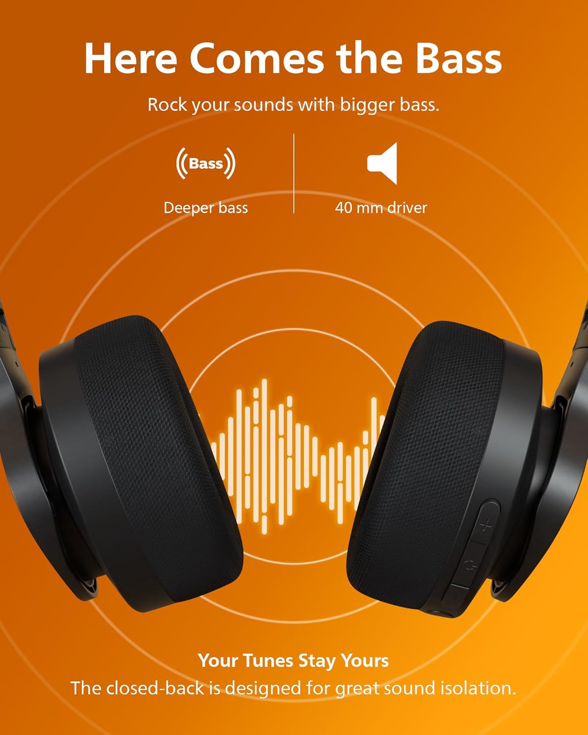 Philips Audio TAA4216 On-Ear Sports Bluetooth Headphones - 1