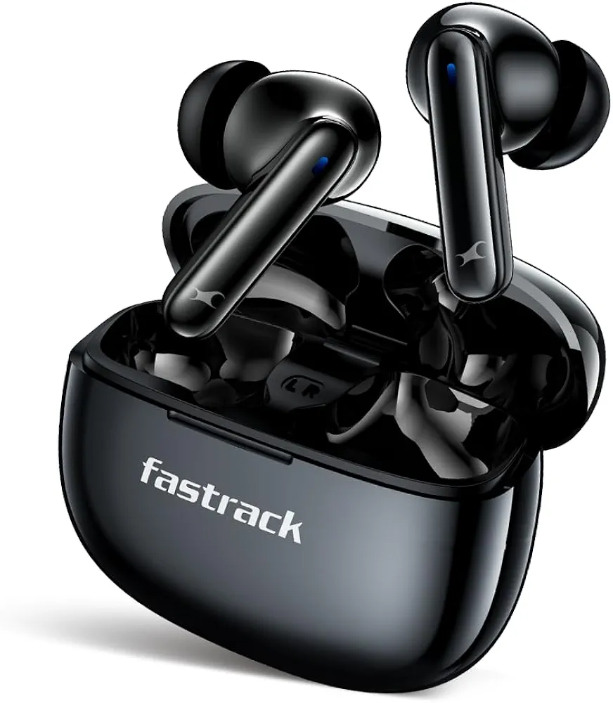 Fastrack Fpods FX101|BT5.4 TWS Earbuds, 40Hrs Playtime, Quad mic ENC for Crystal Clear - 0