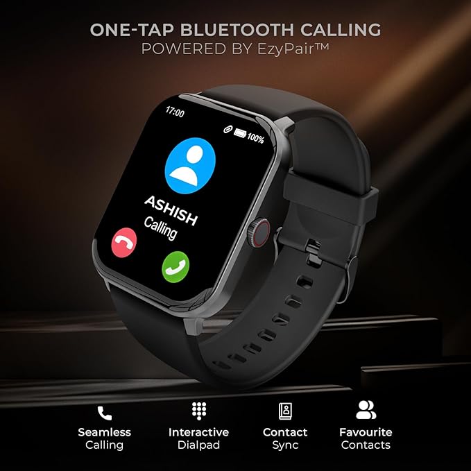 beatXP Marv Neo (4.6 cm) Display, Bluetooth Calling Smart Watch, Smart AI Voice Assistant, 100+ Sports Modes, Heart & SpO2 Monitoring, IP68 - 1