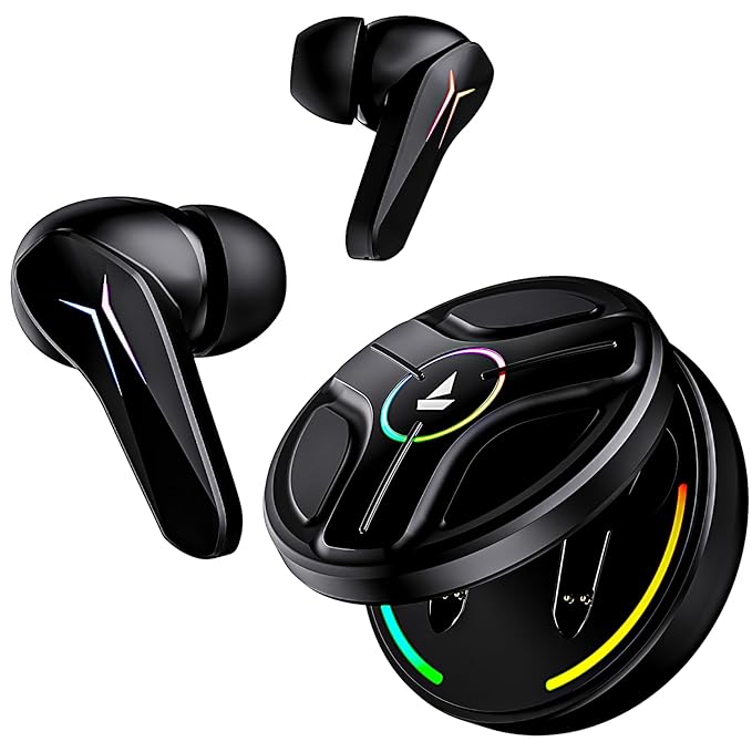boAt Immortal 141 Tws Gaming in Ear Earbuds with Enx Tech,Up to 40 Hrs Playtime,Signature Sound,Beast Mode,Ipx4 - 0