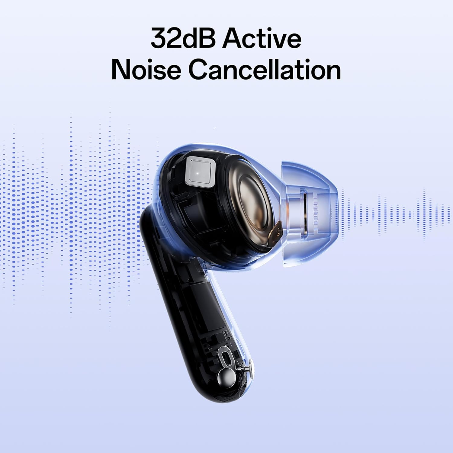 Oppo Enco Bud 3Pro+ True Wireless in Ear Earbuds with 12.4mm Driver and 32dB ANC - 2