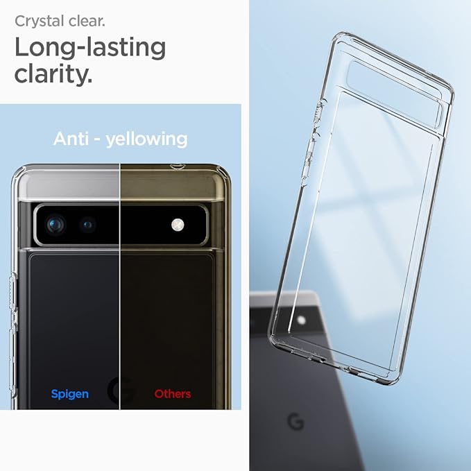 Spigen - Ultra Hybrid (Crystal Clear) for Pixel 6 - 2