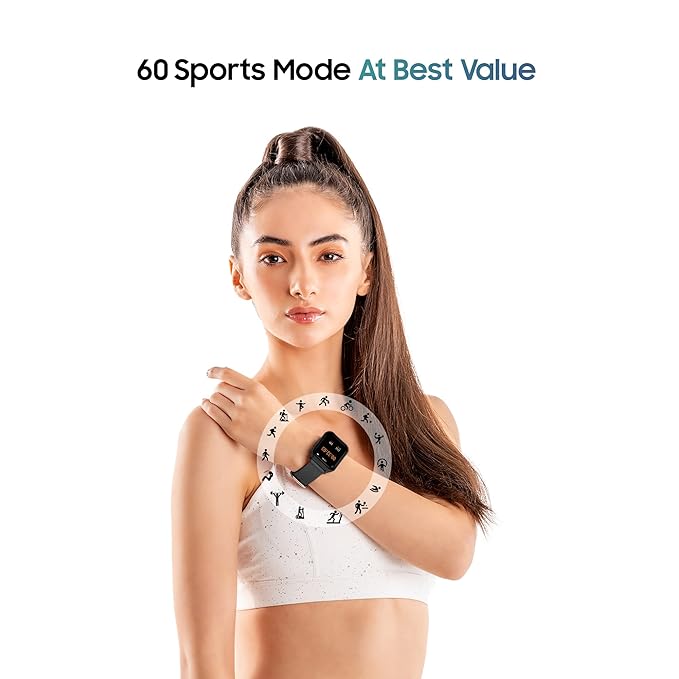 TAGG Verve Neo Smartwatch 1.69'' HD Display | 60+ Sports Modes Waterproof,Heartrate & Blood Oxygen Tracking - 3