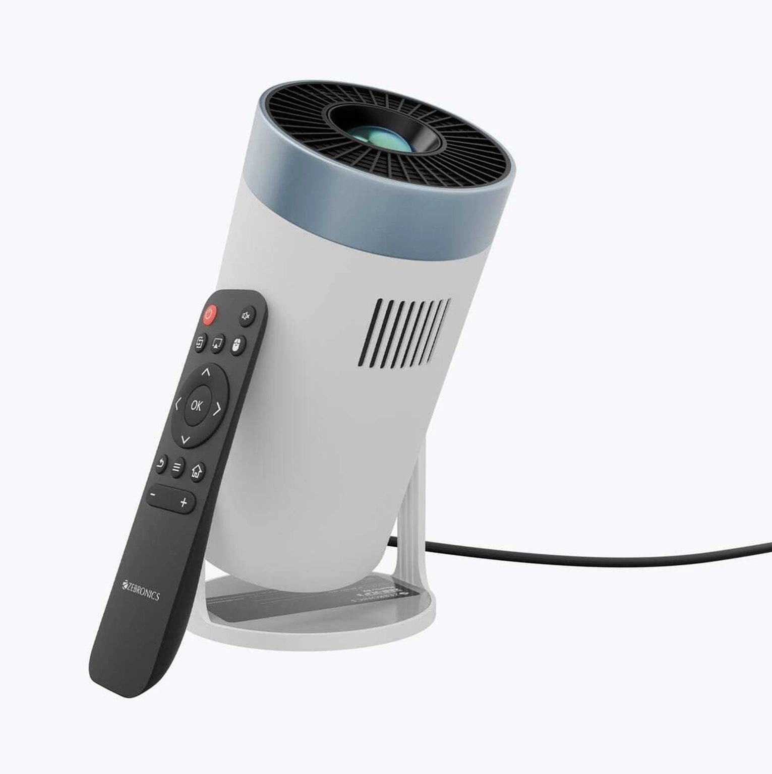 ZEBRONICS PixaPlay 62 (3000 lm / Wireless / Remote Controller) Portable Projector - 0