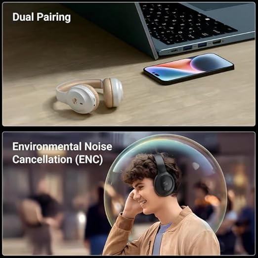 ZEBRONICS Zeb Paradise Neo 40mm Drivers Up to 50h - 1