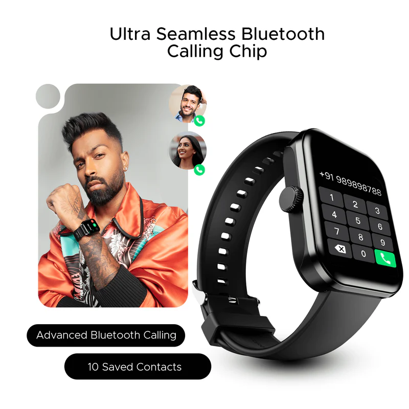 boAt Ultima Call Max Smart Watch w/ 2" Big HD Display, Advanced BT Calling, 100+ Sports Modes - 2