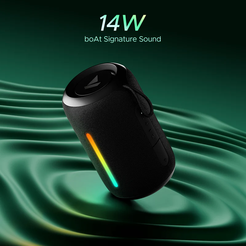 boAt Stone 350 Pro 14W Signature Sound, Up to 12 Hours Playback, RGB LEDs, TWS Feature - 2
