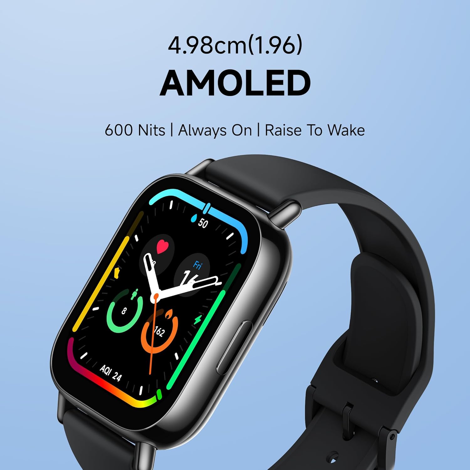 Redmi Watch 5 Lite, 1.96" Amoled, Advanced in-Built GPS - 2