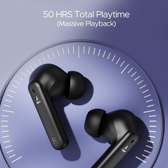 boAt Airdopes 170 TWS Earbuds with 50H Playtime, Quad Mics ENx? Tech, Low Latency Mode - 2