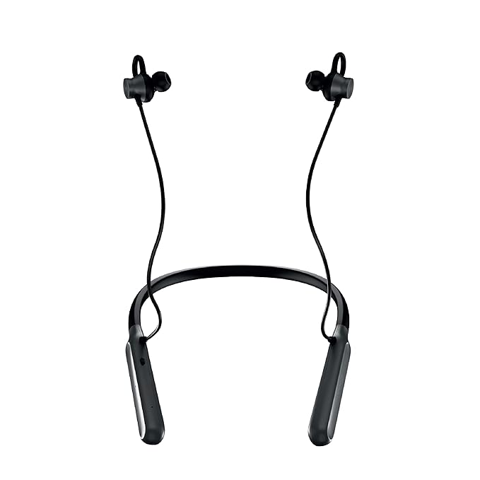 Probuds N1 Bluetooth Neckband with Mic Dual Connectivity for Thumping Bass|Probuds by Lava|30 Hours of Platime with 10m Range|Quick Charge (20 mins)|V - 0