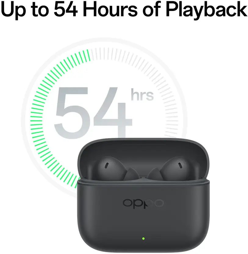 OPPO Enco Buds3 Pro True Wireless Headphones, 54 Hours Runtime, Dynamic Driver 12.4mm, BT 5.4, Touch Control - 2