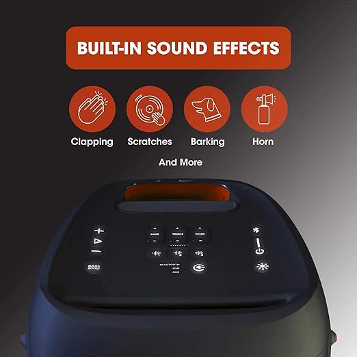 JBL Partybox 310 | Portable Bluetooth Party Speaker | 240W Monstrous Pro Sound | Dynamic Light Show - 2