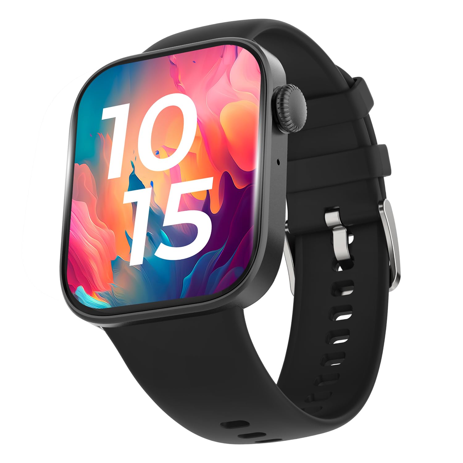 CrossBeats Ignite GRIT Smart Watch, 1.83 AMOLED Display with Advanced Bluetooth Calling, Rotating Crown - 0