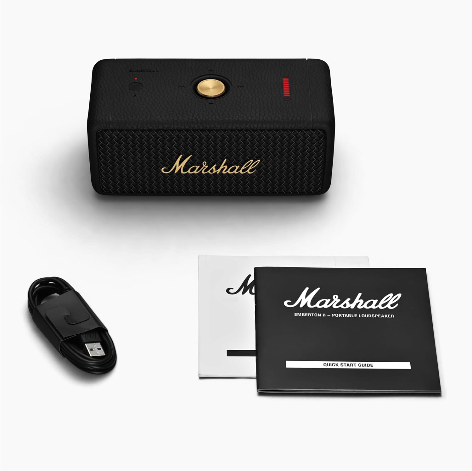 Marshall Emberton II Compact Portable Bluetooth Speaker with (360? Sound), Dust & Waterproof (IP67) - 1