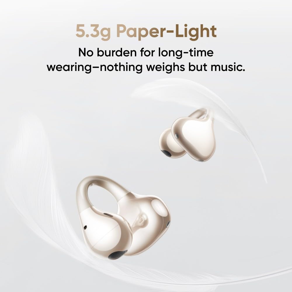 realme Buds Clip Open Ear Wireless Earbuds with 11mm Dual Magnet Drivers, 3D Spatial Audio, 36H Playtime - 3