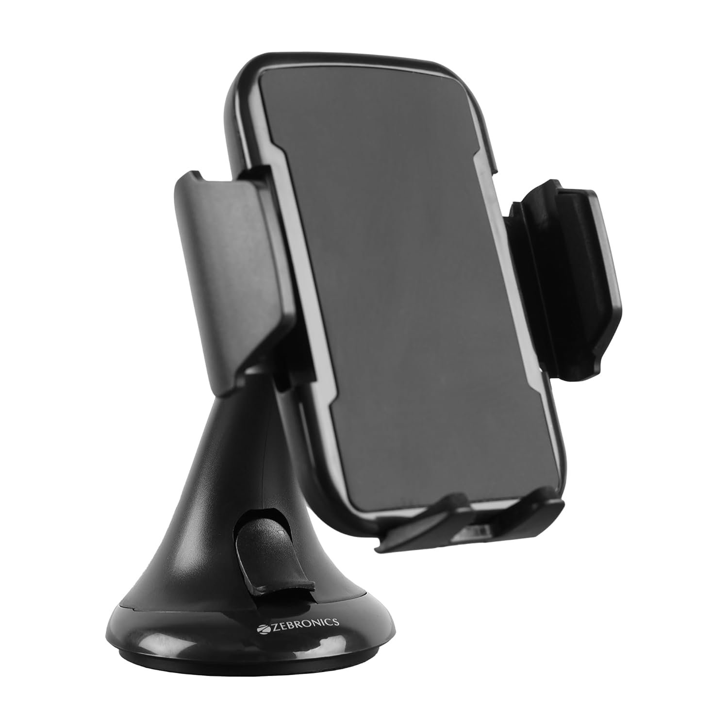 ZEBRONICS WCC100, Wireless Smartphones Car Charger, 15W Fast Charging, Upto 6.8 Inches, 360° Rotatable - 0