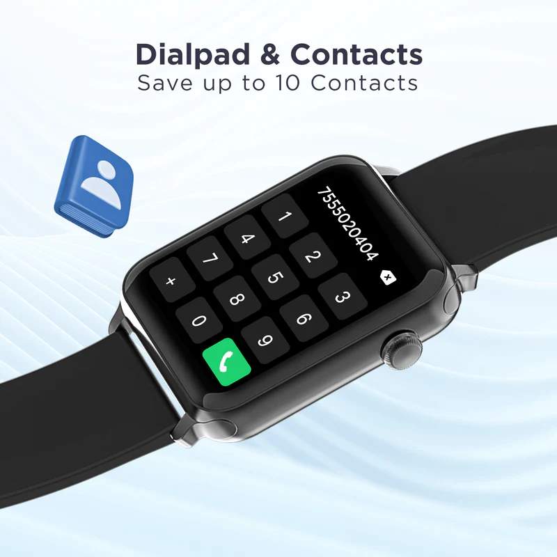 boAt Storm call 1.69 inch HD display with bluetooth calling and 550 nits brightness Smartwatch - 1