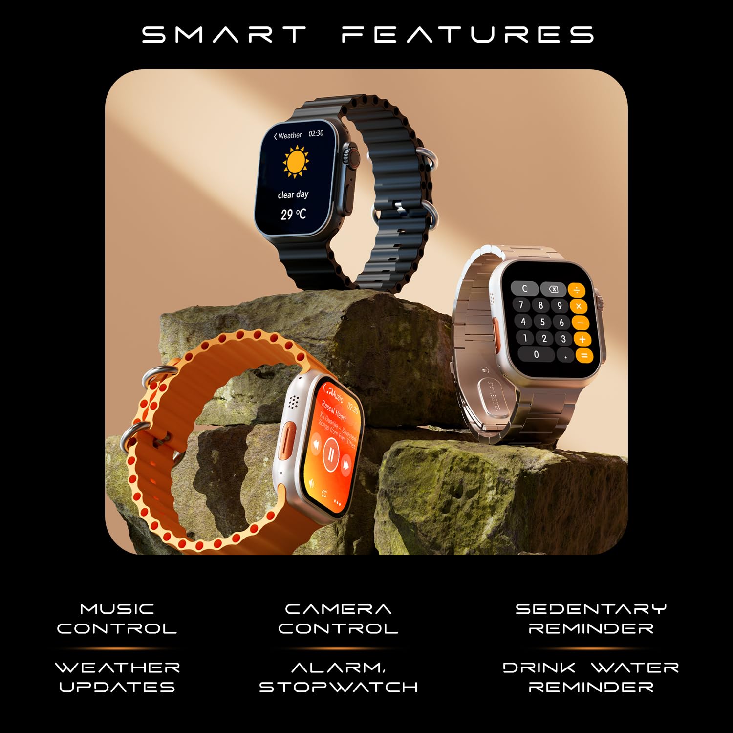 Fire-Boltt Dapper’s 54.61 mm IPS Big Screen, GPS Tracking, Compass - 1