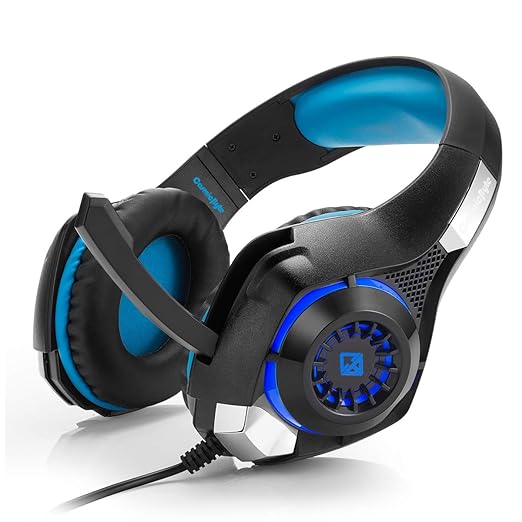 Cosmic Byte GS410 Wired Over-ear Headphones with Mic and for PS5, PS4, Xbox One - 1
