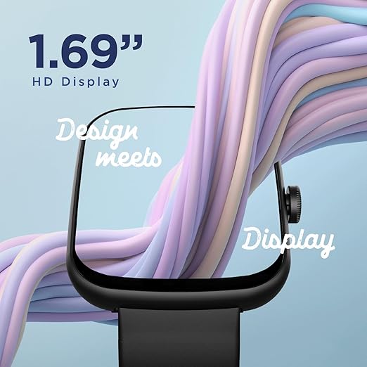 boAt Wave Style Smart Watch Square HD Display, DIY Watch Face Studio - 1