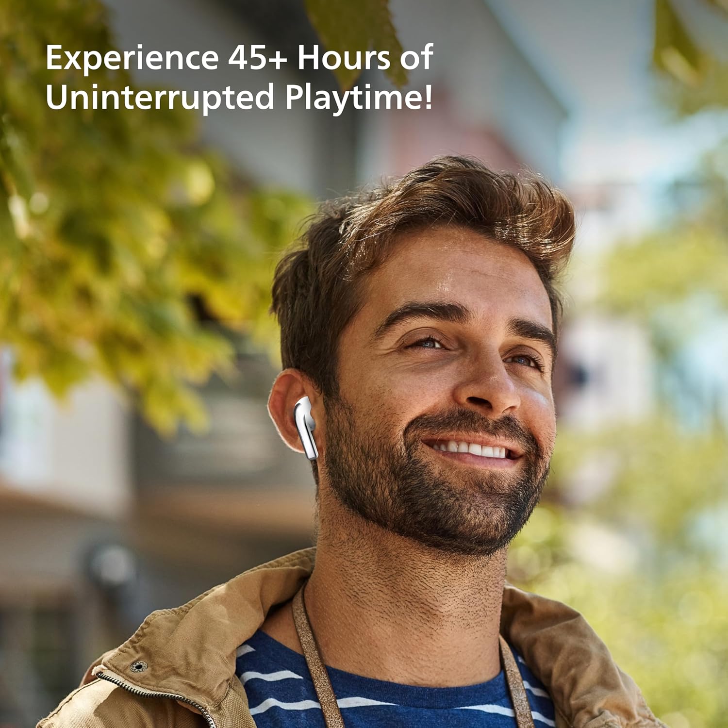 Philips Audio TAT1179/94 True Wireless in Ear Earbuds with Pocket Sized Charging Case, Play Time Upto 45Hrs - 2