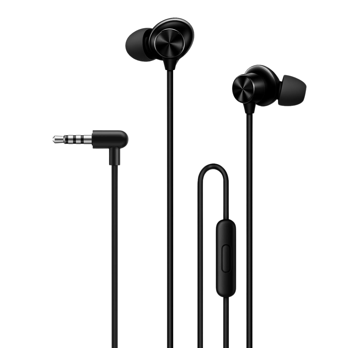 realme Buds 2 Wired in Ear Earphones with Mic (Black) - 0