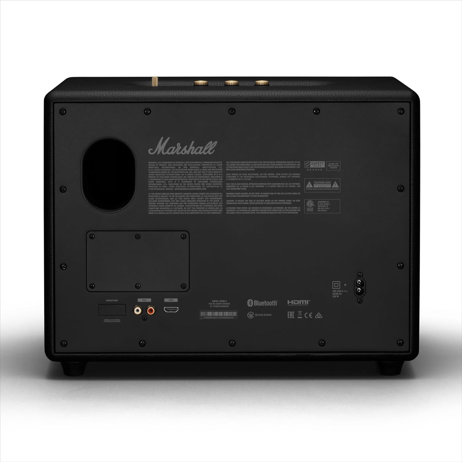 Marshall Woburn III Wired Connectivity Home Speaker with HDMI Input, Bluetooth 5.2 & RCA - 3