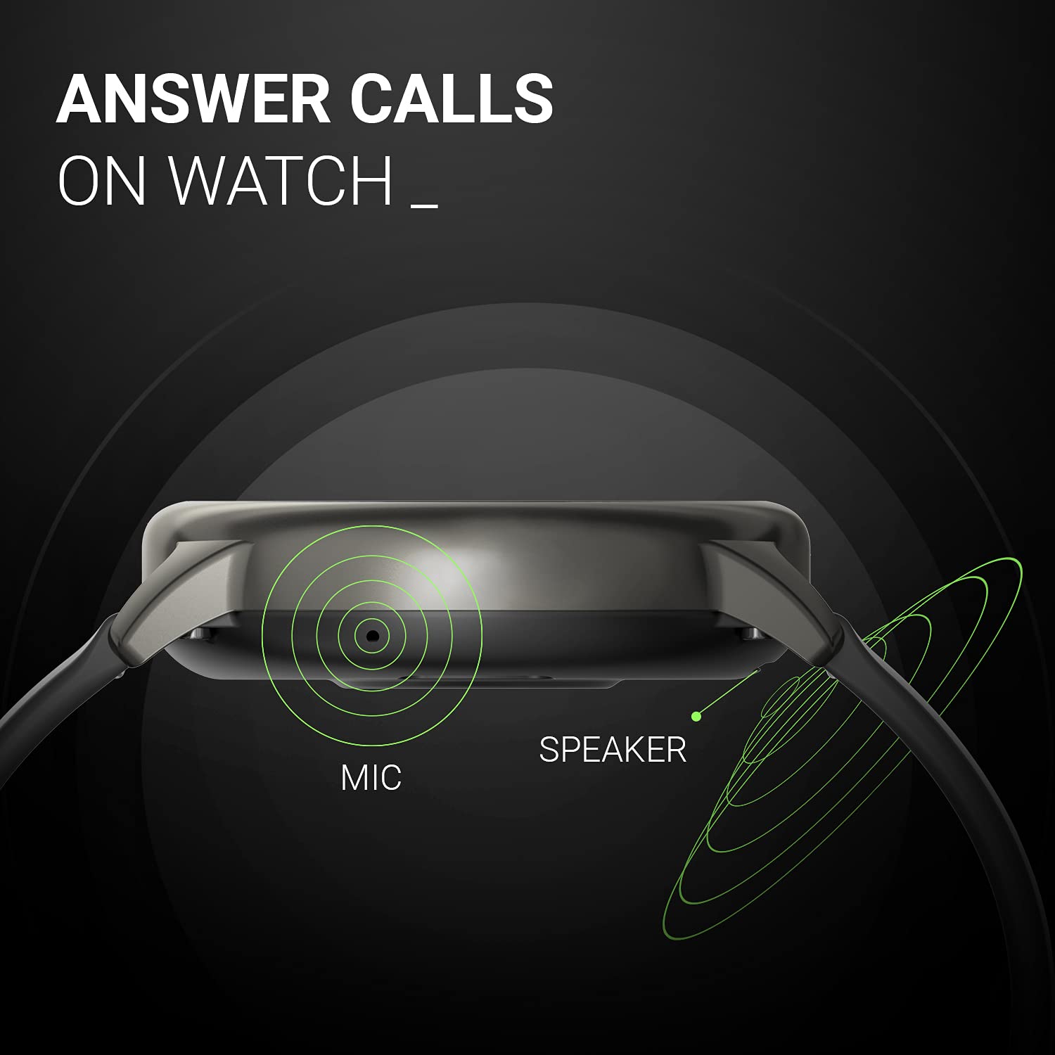 CrossBeats Orbit Bluetooth Calling Smart Watch Voice Assistant, 1.3? IPS HD IPS Display - 2