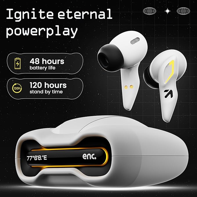 Boult UFO with 48H Playtime, Built-in App Support, 45ms Low Latency Gaming, 4 Mics ENC - 1