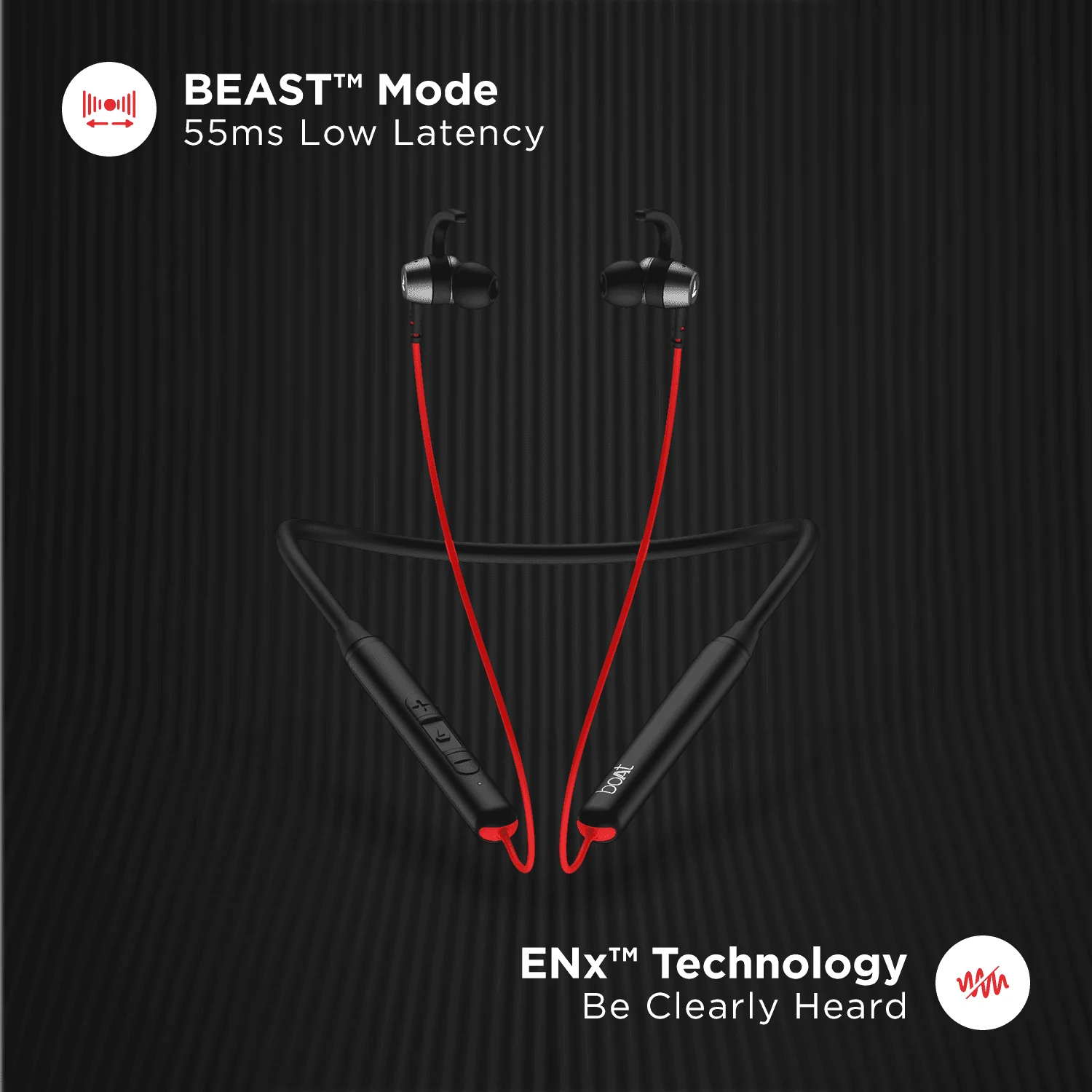 boAt Rockerz 260 BT Neckband w/ ASAP Charge & ENx Tech - 1