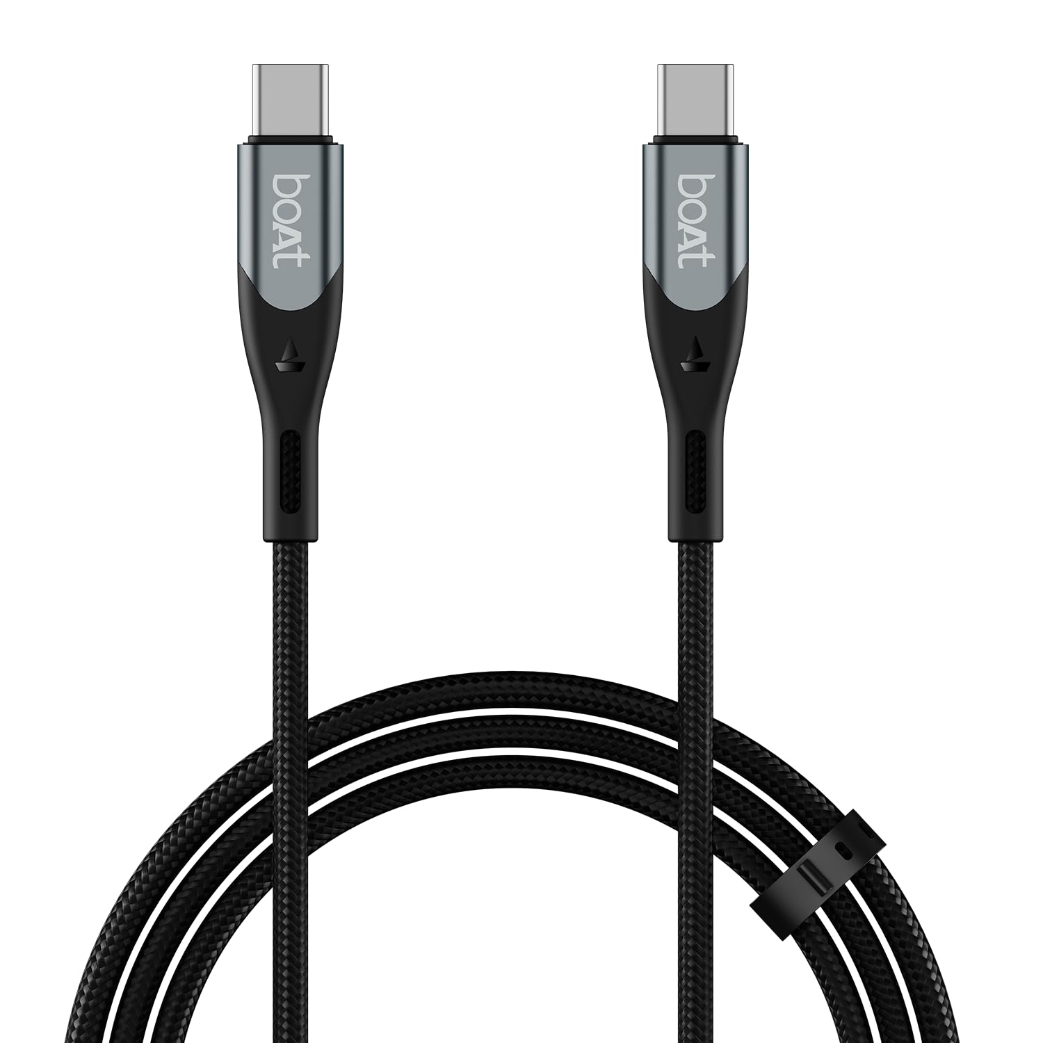 boAt Type C to C 100W/5A PD Fast Charging Cable with E-Mark, 480 Mbps Data Sync - 0