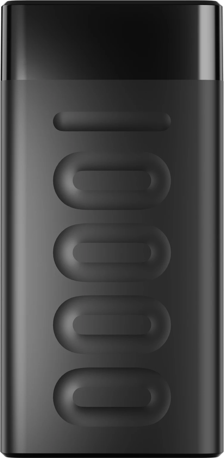 Ambrane 10000 mAh Lithium Polymer Power Bank Stylo-10k with 20 Watt Fast Charging, Black - 0