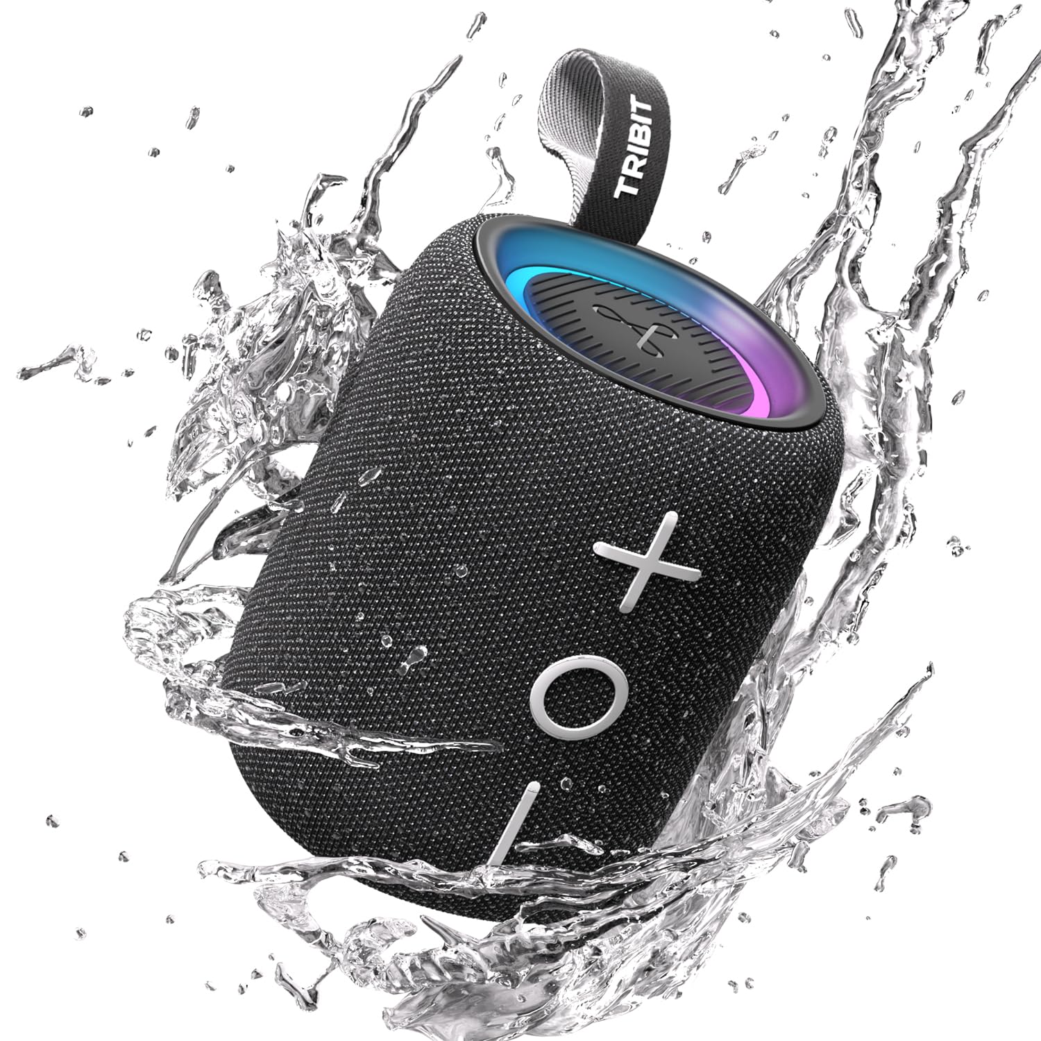 tribit StormBox Mini+ Bluetooth Speaker 12W,360°Surround Sound,Custom EQ - 0