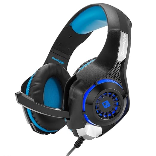 Cosmic Byte GS410 Wired Over-ear Headphones with Mic and for PS5, PS4, Xbox One - 0