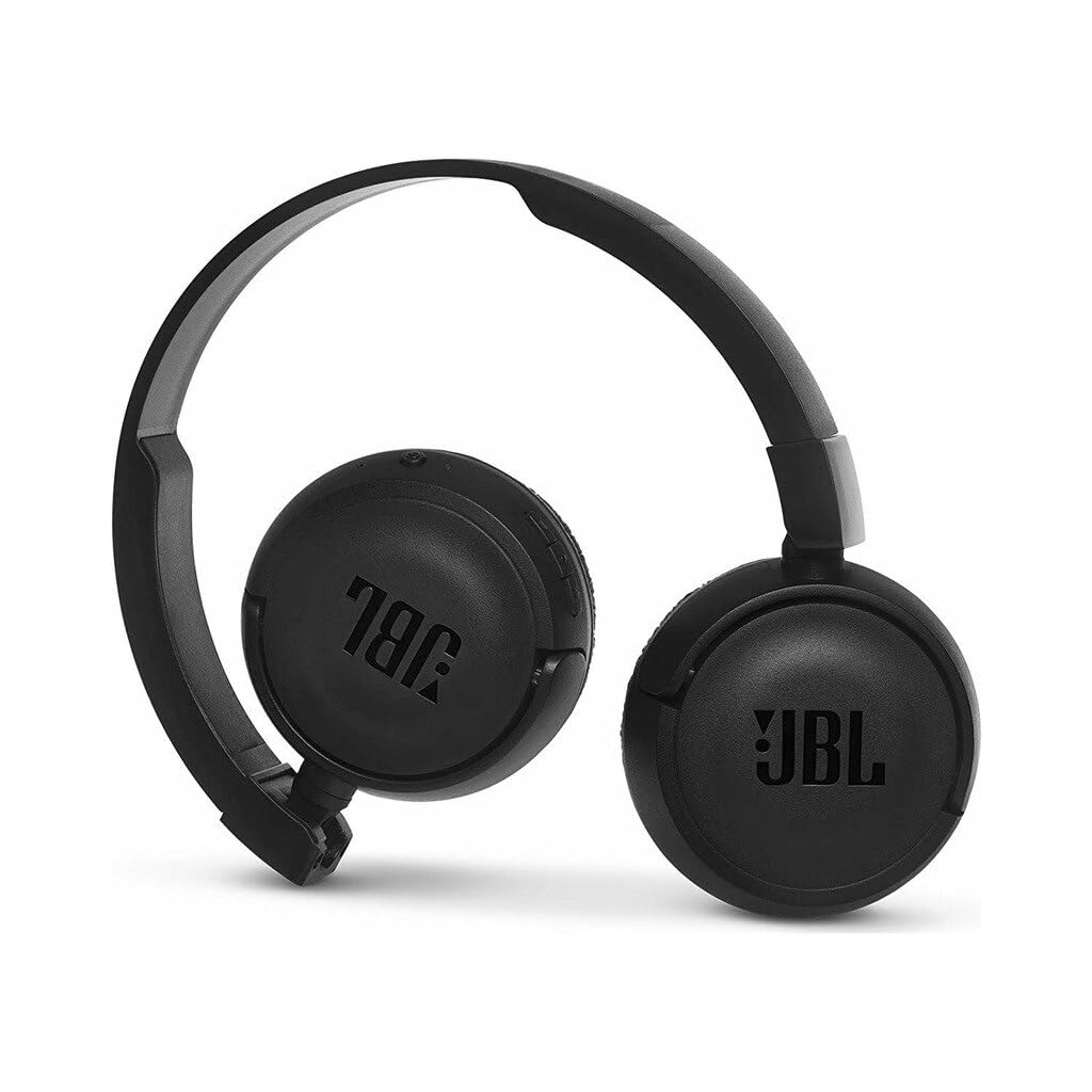 JBL T460BT Extra Bass Wireless On-Ear Headphones with Mic (Black) - 2