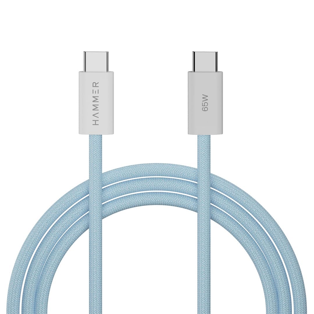 HAMMER Type C to Type C Cable 65W Braided - 1