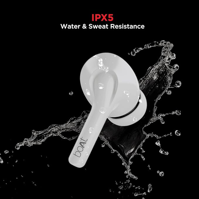 boAt Airdopes 161 TWS in Ear Earbuds with ASAP Charge, 17H Playtime, IWP, Bluetooth, Immersive Audio, IPX5, Touch Controls - 3