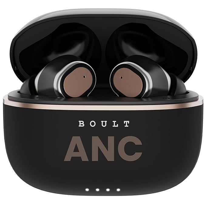 Boult Z40 Ultra 32dB ANC, Dual Device Pairing, 100H Battery, 4 Mic ENC, Gloss Finish Bluetooth Headset - 0